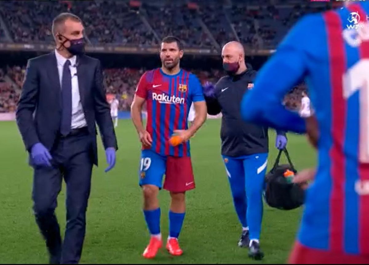 Aguero, transportat la spital cu ambulanța » Primul diagnostic + argentinianul rămâne internat