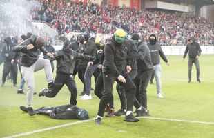 11 arestări, 55.000 de euro amenzi și 3-0 la „masa verde”, după violențele din derby!