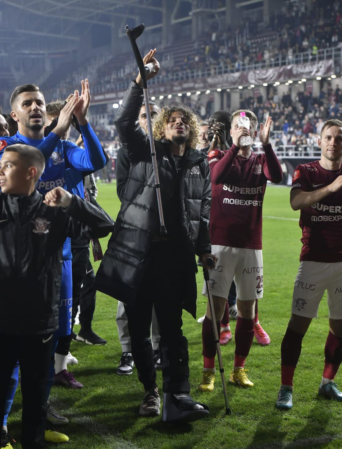Marcatorul lui CFR Cluj acuză după meciul cu Rapid: „E frustrant, dar ce putem face?”