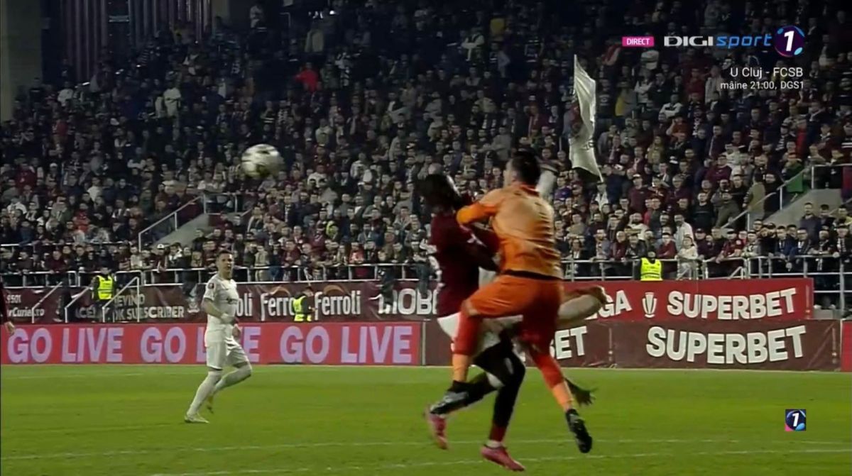 Hațegan a semnalat penalty-ul din Rapid - CFR Cluj