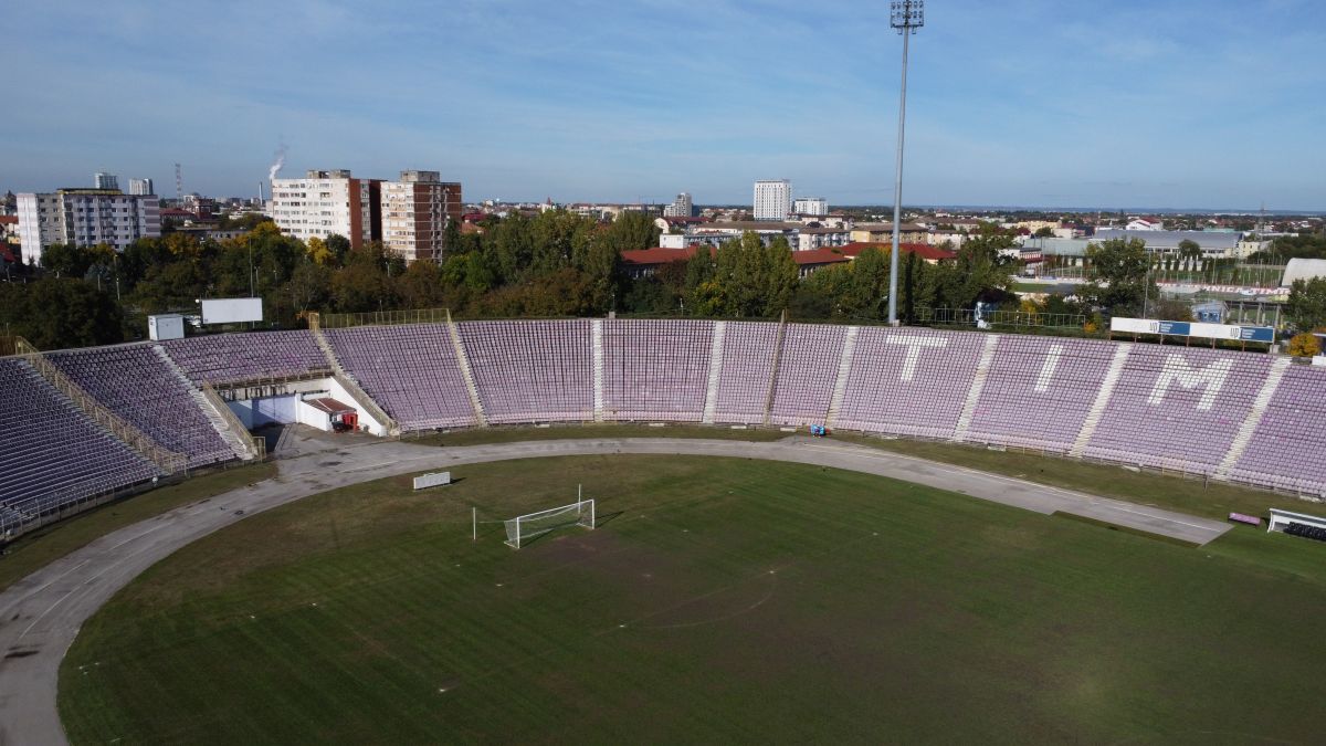 Timișoara pune presiune pe CNI: „Cu tot respectul pentru Dinamo, dar Bucureștiul are destule stadioane » Primăria promite o arenă nouă până în 2025 + cum arată acum „Dan Păltinișanu”