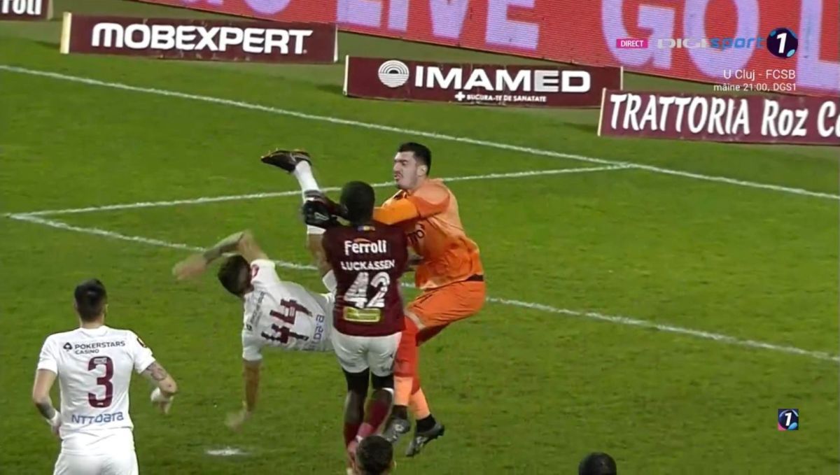 Hațegan a semnalat penalty-ul din Rapid - CFR Cluj