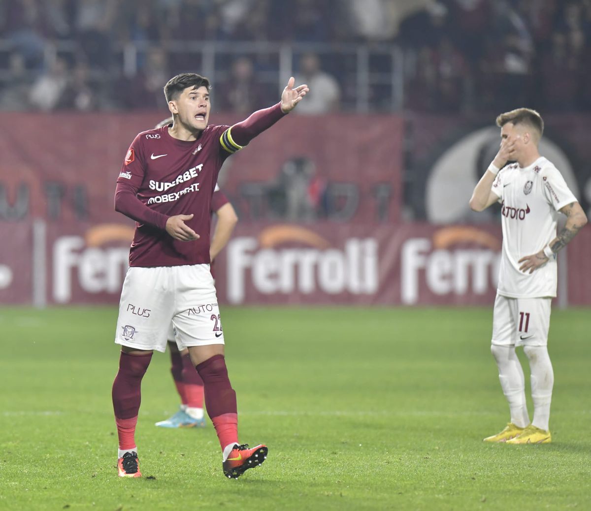 Marcatorul lui CFR Cluj acuză după meciul cu Rapid: „E frustrant, dar ce putem face?”