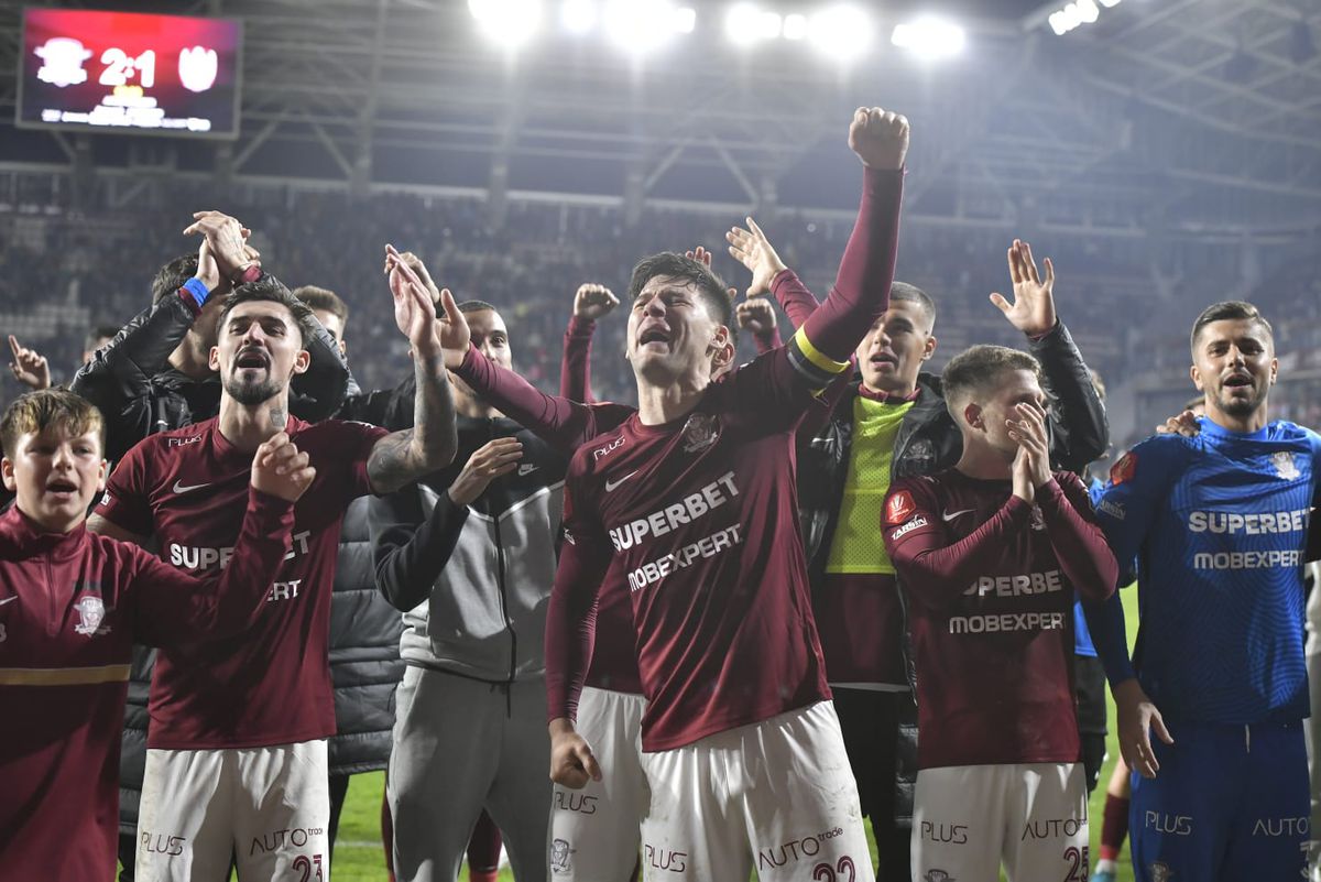 Marko Dugandzic explică faza celui de-al doilea penalty din Rapid - CFR Cluj: „Am simțit contact și am căzut”