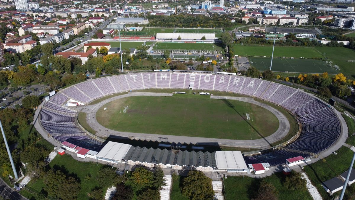 Timișoara pune presiune pe CNI: „Cu tot respectul pentru Dinamo, dar Bucureștiul are destule stadioane » Primăria promite o arenă nouă până în 2025 + cum arată acum „Dan Păltinișanu”