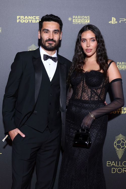 Ilkay Gundogan și soția, Sara Arfaoui