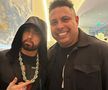 Eminem și Ronaldo (foto: Instagram)