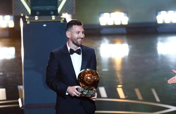 ISTORIE! Lionel Messi a câștigat Balonul de Aur 2023, al 8-lea din carieră » Top 3 la ediția din acest an + toate trofeele acordate la gala din Paris