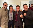 Rio Ferdinand, Figo, Conor McGregor, Ronaldo (foto: Instagram)