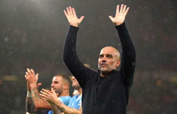 Pep Guardiola, reverență în fața unui jucător după victoria de pe Old Trafford: „Nu are cercei în urechi, nu are tatuaje și conduce o mașină normală. E incredibil!”
