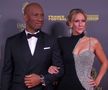 Prezentatorii Didier Drogba și Sandy Heribert