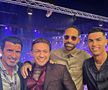 Figo, Conor McGregor, Rio Ferdinand, Cristiano Ronaldo (foto: Instagram)
