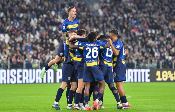 Man, decisiv! Parma, cu cei doi români titulari, a rezistat pe terenul lui Juventus