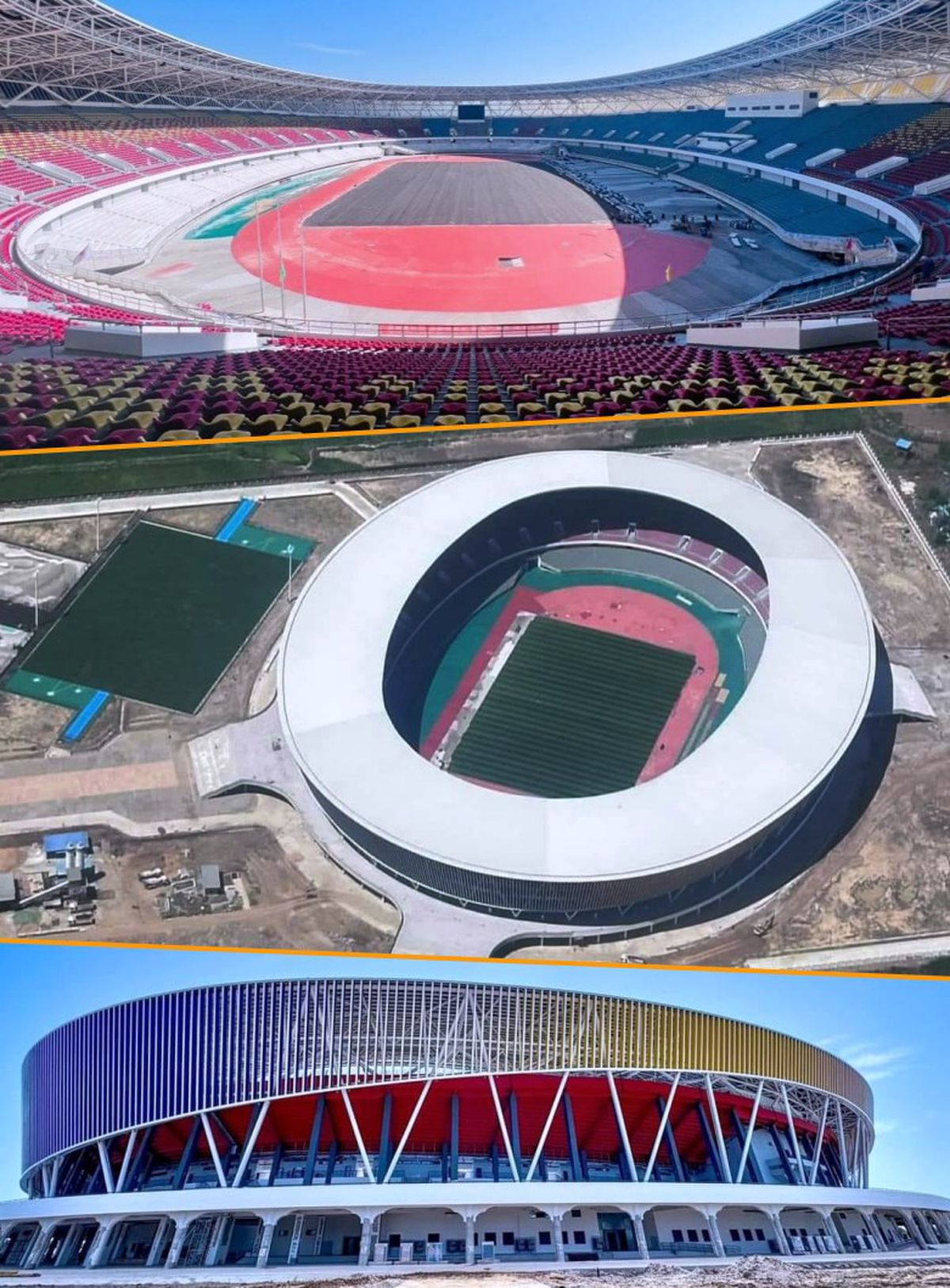 Chinezii au construit un stadion de 33.000 de locuri într-o țară străină » E cea mai modernă bază sportivă din zonă: imagini de senzație