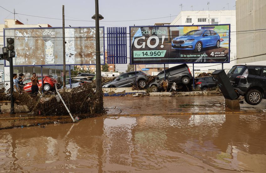 Inundații devastatoare în Valencia, foto: Imago Images