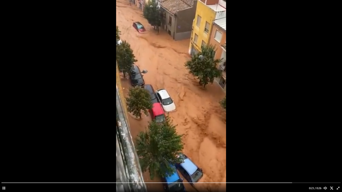 Inundații devastatoare în Valencia