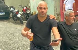 Dezvăluirile șocante ale lui Adriano, care a ajuns să trăiască într-o favelă din Rio de Janeiro: „Sunt cea mai mare risipă din fotbal. Beau aproape în fiecare zi”