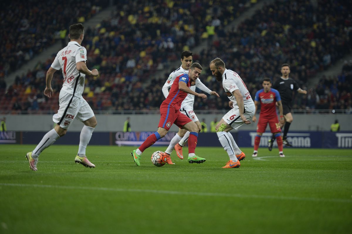 FCSB - Dinamo 2-2, semifinalele Cupei României din 2016