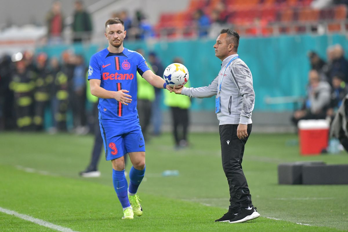 MVP în Dinamo - FCSB, Alex Băluță a venit la microfon: „Să nu îi subestimăm. Încă-și joacă șansa”