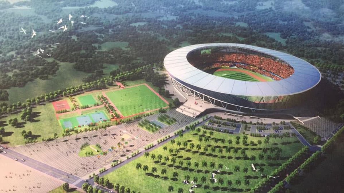 Chinezii au construit un stadion de 33.000 de locuri într-o țară străină » E cea mai modernă bază sportivă din zonă: imagini de senzație