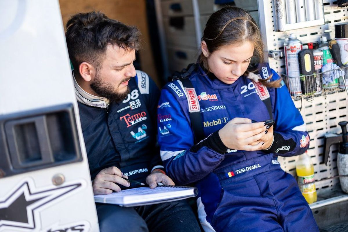 BAC, admiterea la Politehnică și adrenalină pe circuit » Cum a fost 2025 pentru Alexandra Teslovan și ce urmează la anul: „Vreau să particip la Campionatul European de Raliuri și la cel Mondial!”