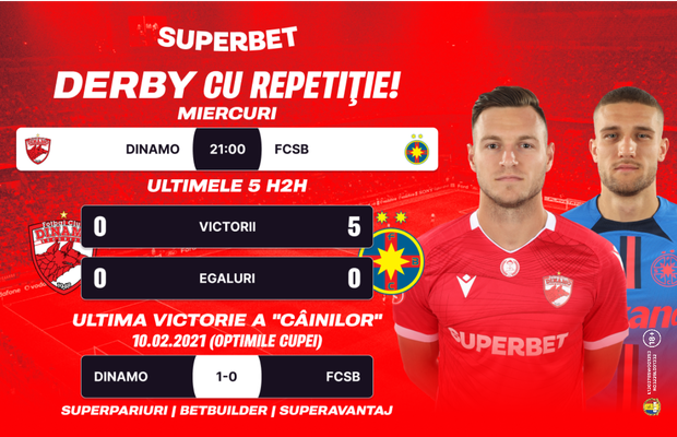 Dinamo – FCSB: „Câinii” vor revanșa!
