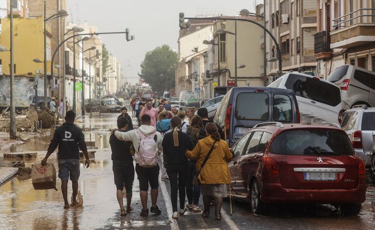 Inundații devastatoare în Valencia, foto: Imago Images