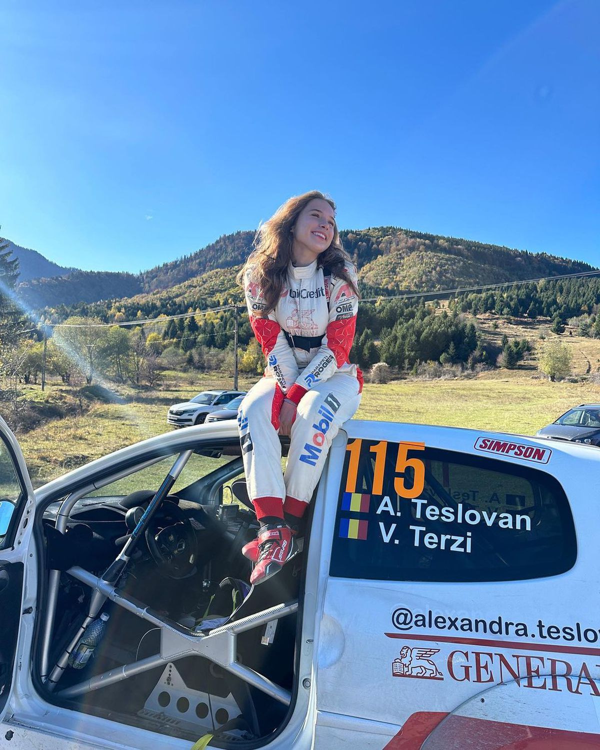 Alexandra Teslovan - pilot raliuri