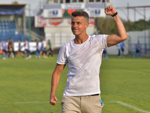 Ovidiu Burcă, antrenorul care a readus-o pe Dinamo în Liga 1 / FOTO: Imago