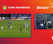 Fază curioasă în prelungirile meciului Botoșani - Farul, din Cupă