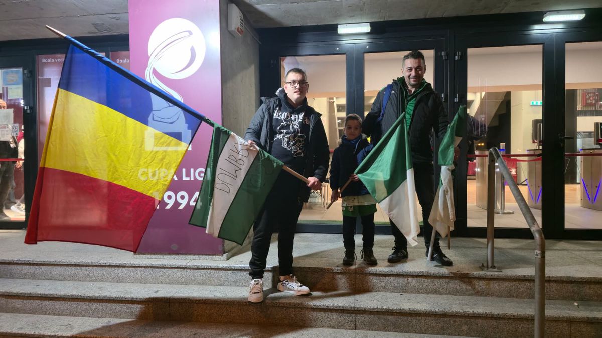 Dumbrăvița - Rapid, imagini înainte de meci