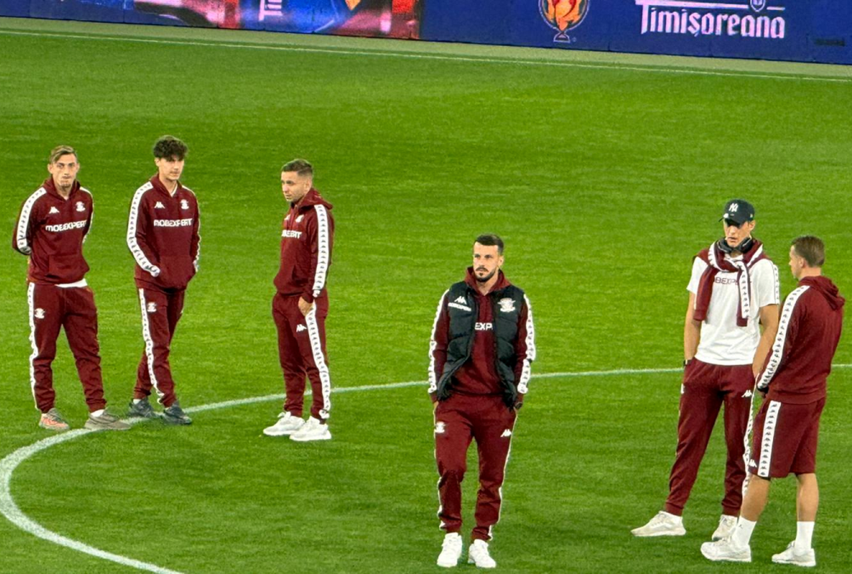 Dumbrăvița - Rapid, imagini înainte de meci