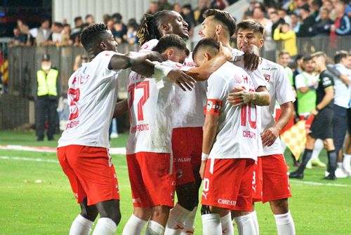 Dinamo se află pe locul 4 în Superliga. FOTO: Facebook @Radio Dinamo 1948