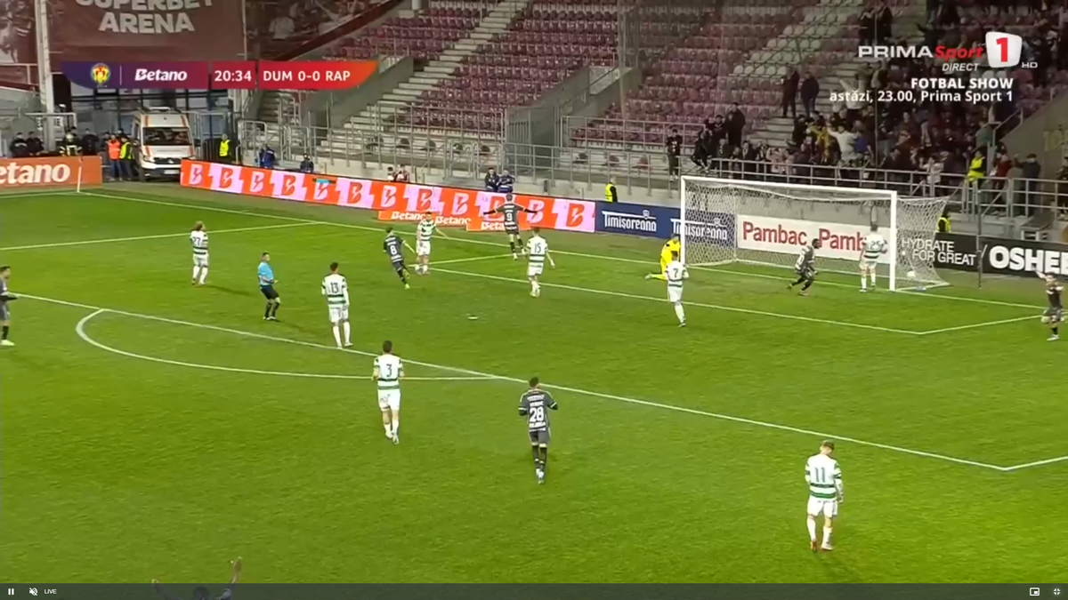 Fotbalistul de 1 milion de euro a avut nevoie de 18 partide pentru primul lui gol în România!