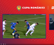 Fază curioasă în prelungirile meciului Botoșani - Farul, din Cupă