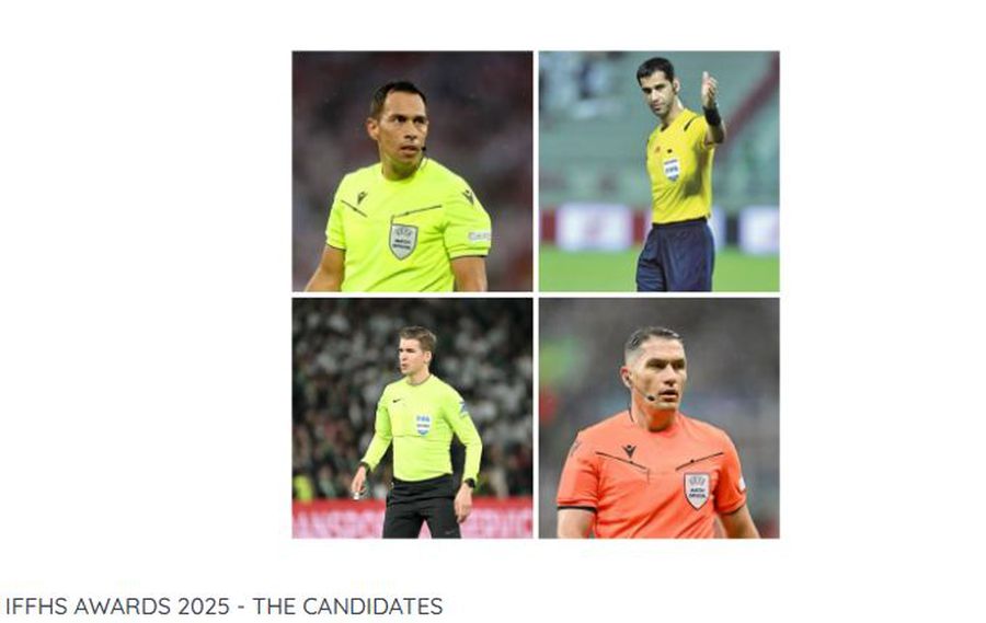 Istvan Kovacs, nominalizat la premiul de cel mai bun arbitru al lumii