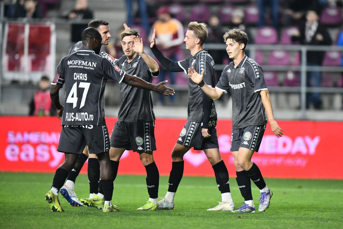 Timotej Jambor a marcat primul său gol pentru Rapid