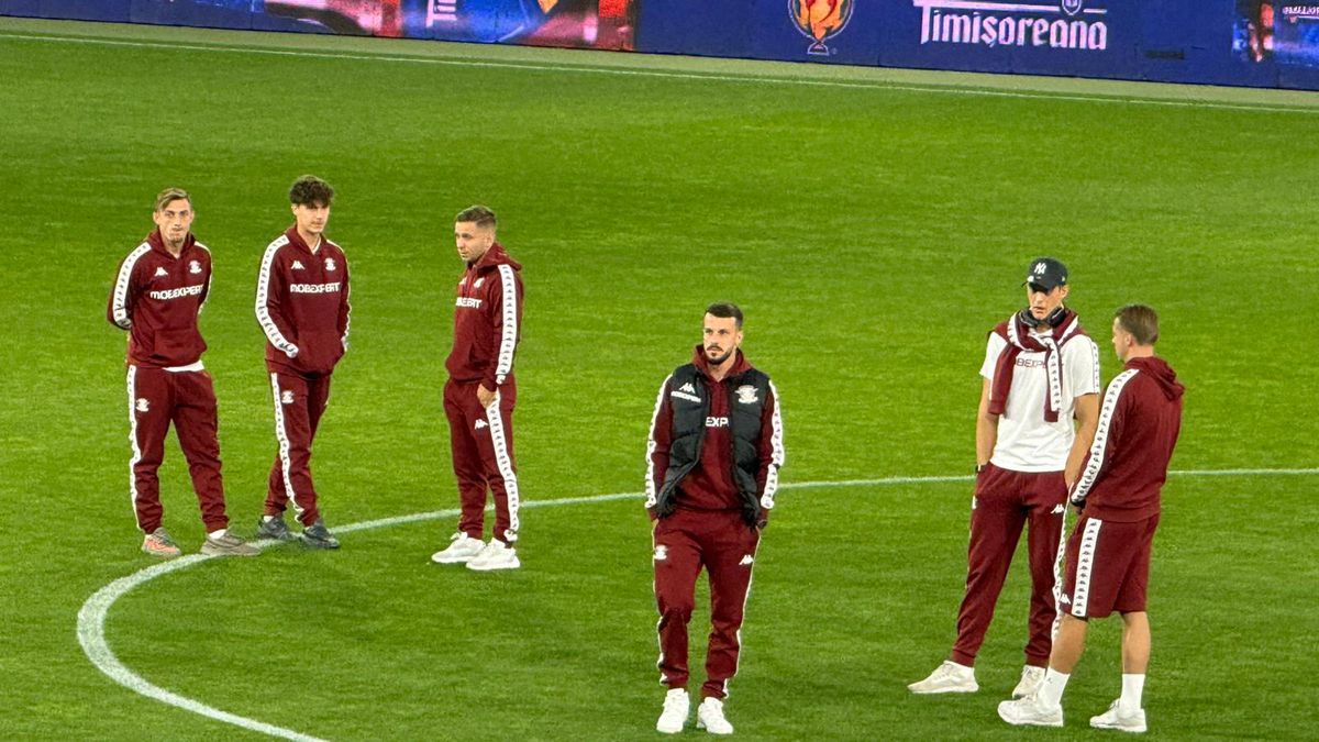 Dumbrăvița - Rapid, imagini înainte de meci