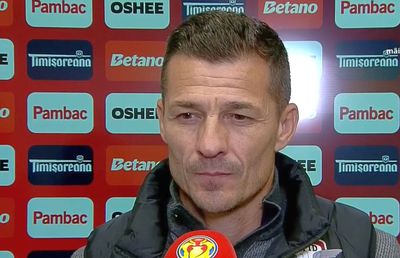 Costel Gâlcă: „Rapid a plătit organizarea partidei. A fost bine și pentru Dumbrăvița”
