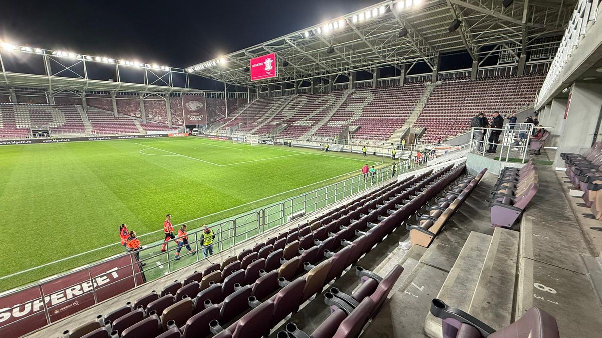 Dumbrăvița - Rapid, imagini înainte de meci