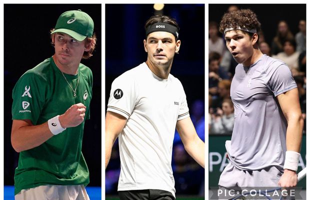 Un singur loc rămas la bătaie pentru ATP Finals » Alți trei calificați s-au stabilit: De Minaur, Fritz și Shelton