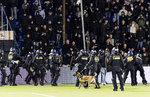 Scene șocante în Cupa Olandei » Bătaie generală în mijlocul terenului