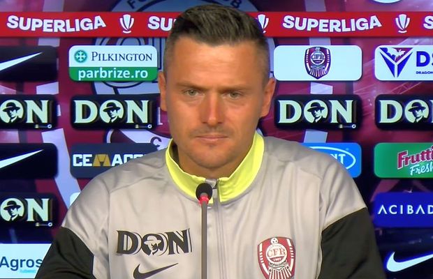 Înainte de Dinamo - CFR, antrenorul oaspeților a comparat echipele: „Avem lot mai bun”