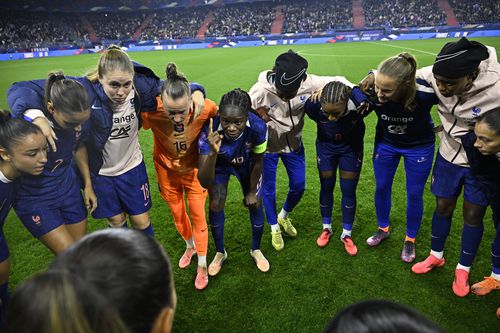 Pauline Peyraud-Magnin, portarul naționalei feminine din Franța/ foto: imago