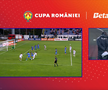 Fază curioasă în prelungirile meciului Botoșani - Farul, din Cupă