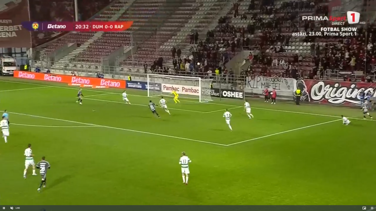 Timotej Jambor a marcat primul său gol pentru Rapid