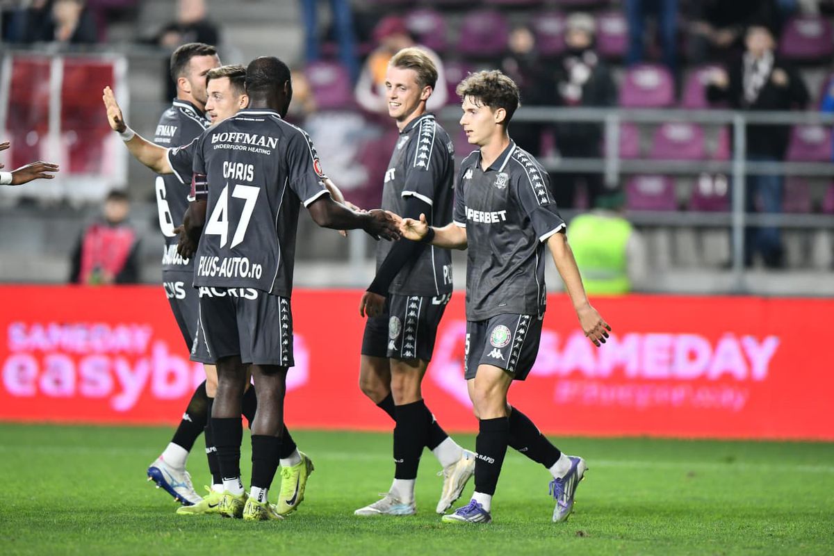 Timotej Jambor a marcat primul său gol pentru Rapid