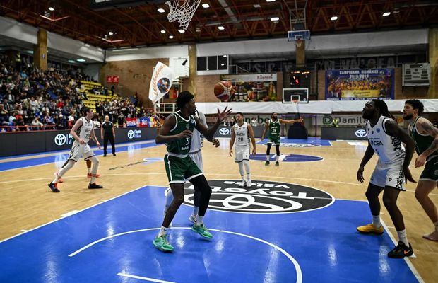 Etapă modestă pentru echipele românești în FIBA Europe Cup: 3 înfrângeri, 2 dintre ele la diferențe uriașe!