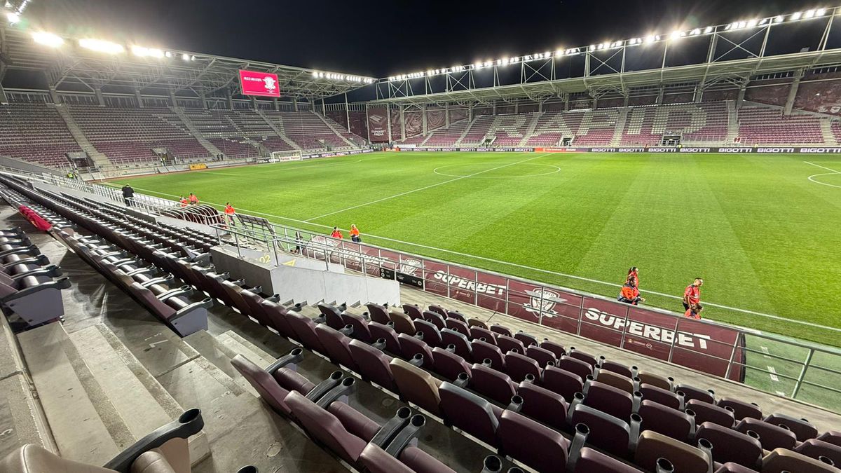 Dumbrăvița - Rapid, imagini înainte de meci