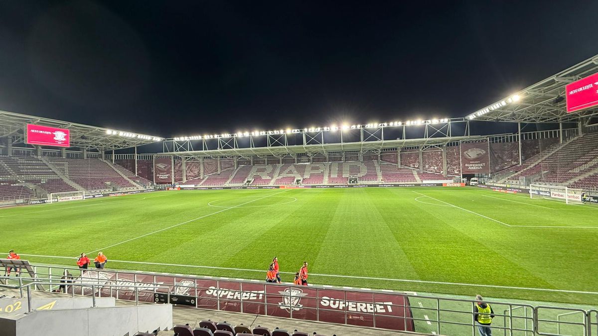 Dumbrăvița - Rapid, imagini înainte de meci